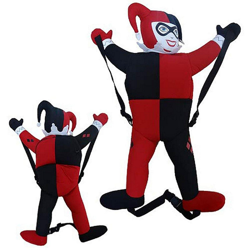 Comic Images Harley Quinn Back Buddy Backpack Image