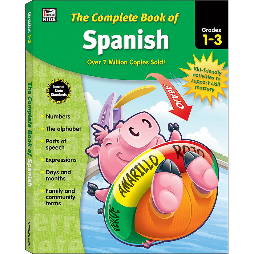 Complete Book of Spanish, Grades 1 - 3 Image
