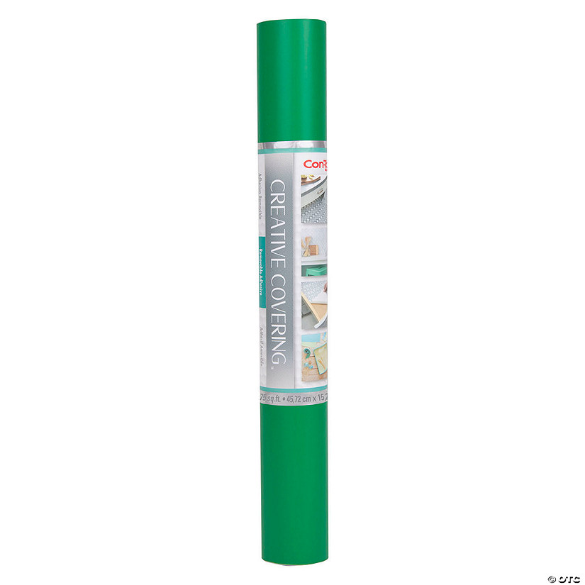Con-Tact Brand Creative Covering Adhesive Covering, Green, 18" x 50 ft Image