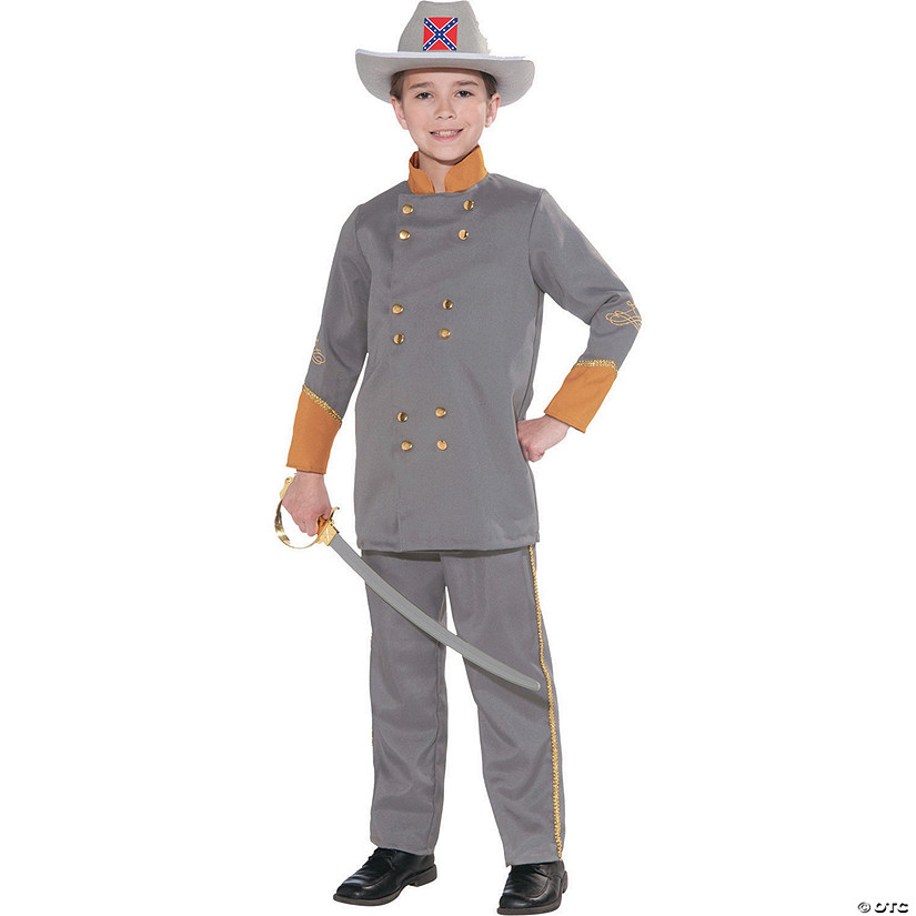 Confederate Officer Costume For Boys | Oriental Trading