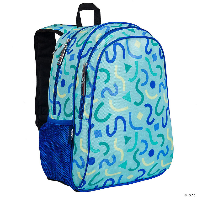 Confetti Blue 15 Inch Backpack Image
