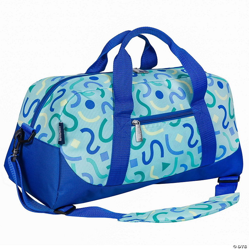 Confetti Blue Overnighter Duffel Bag Image