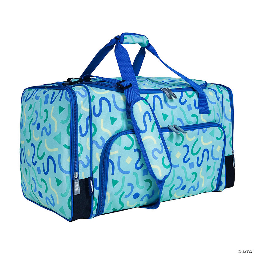 Confetti Blue Weekender Duffel Bag Image