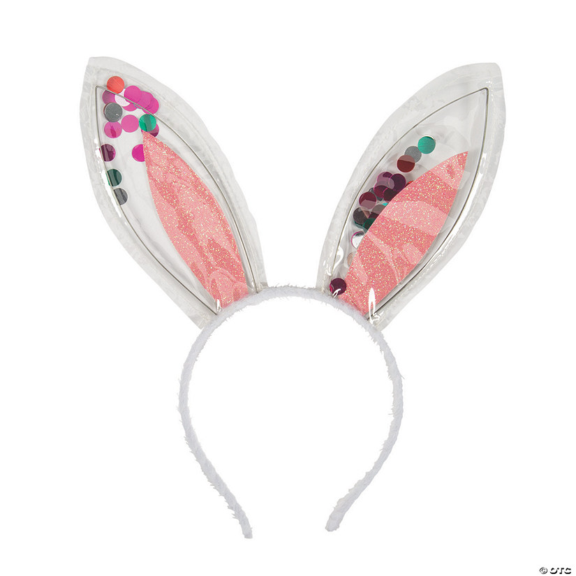 Confetti Bunny Ears Headbands- 12 Pc. - Less Than Perfect Image