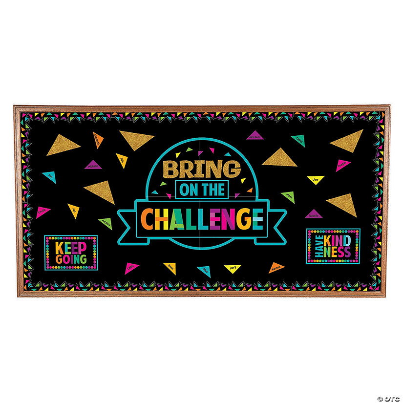 Confetti Classroom Bulletin Board Set Oriental Trading