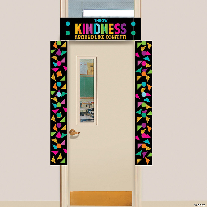 Confetti Classroom Door Border Oriental Trading