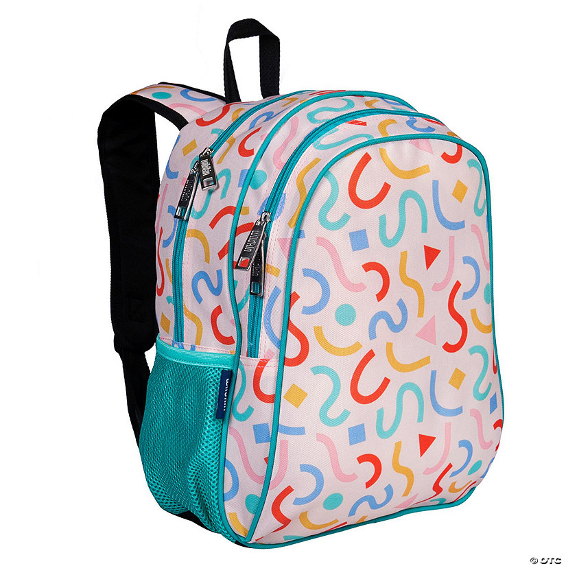 Confetti Peach 15 Inch Backpack Image
