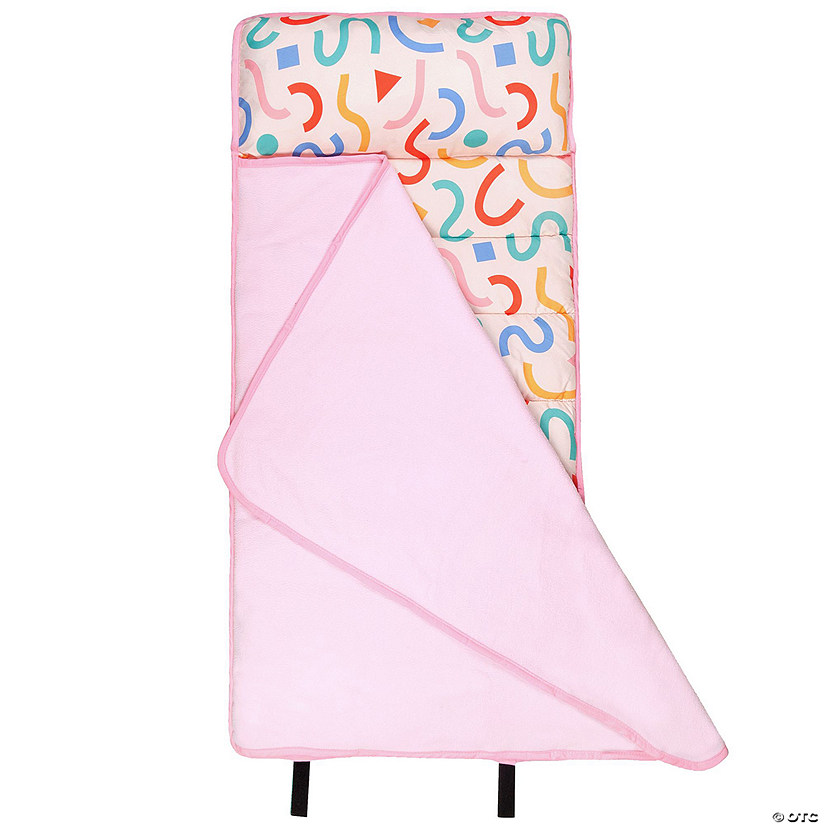 Confetti Peach Microfiber Toddler Nap Mat Image