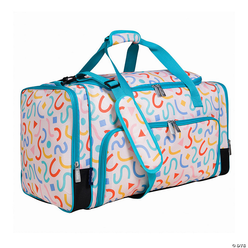 Confetti Peach Weekender Duffel Bag Image