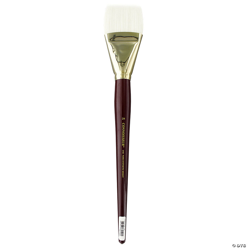 Connoisseur Pure Synthetic Bristle Brush Long Handle Bright #24&#160; &#160;&#160; &#160; Image