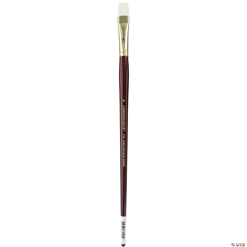 Connoisseur Pure Synthetic Bristle Brush Long Handle Bright #8&#160; &#160;&#160; &#160; Image