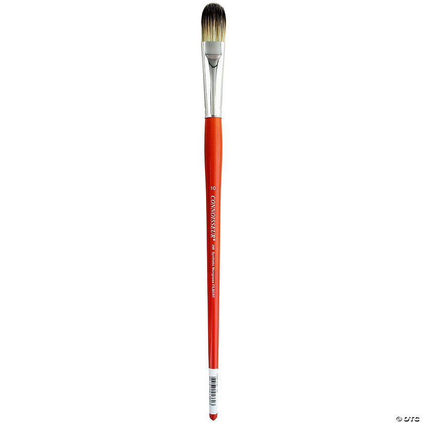 Connoisseur Synthetic Mongoose Brush Long Handle Filbert #10&#160; &#160;&#160; &#160; Image