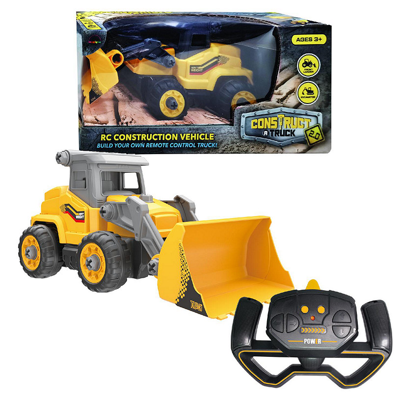 Construct A Truck 2.0 Front Loader. Remote Control Take Apart Truck Image