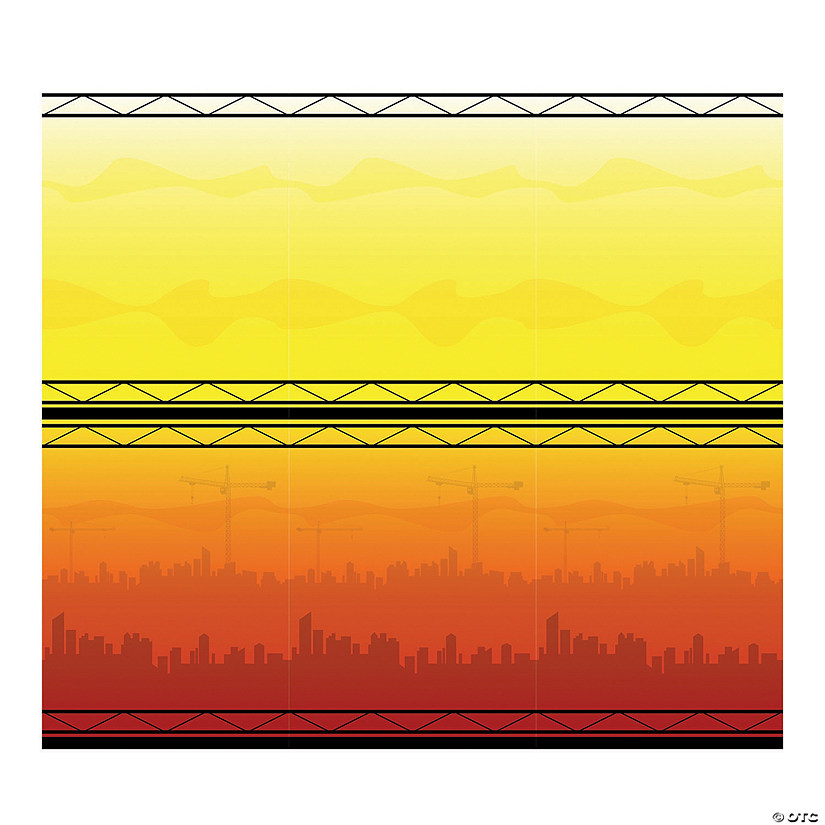 Construction Design-a-Room Background - 2 Pc. Image