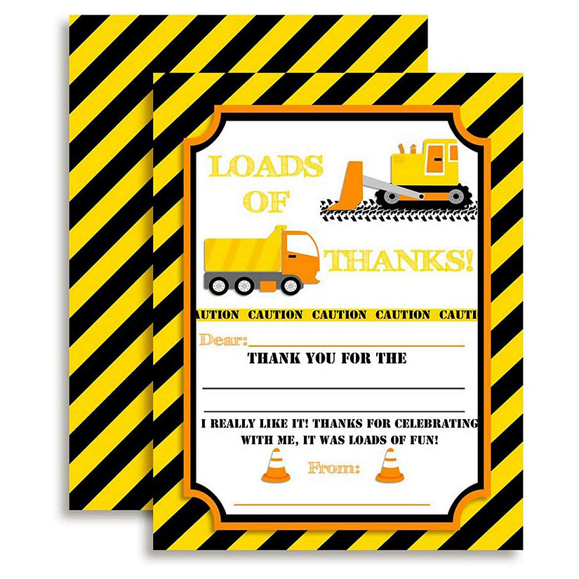 Construction Thank You 20pc. by AmandaCreation Image