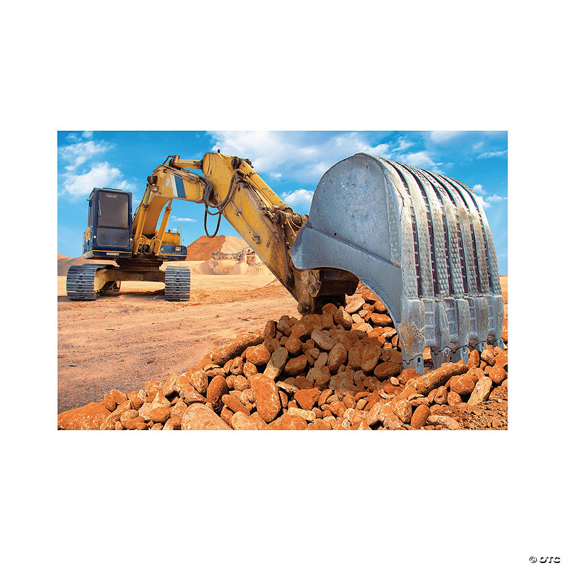 Construction Truck Backdrop - 3 Pc. Image