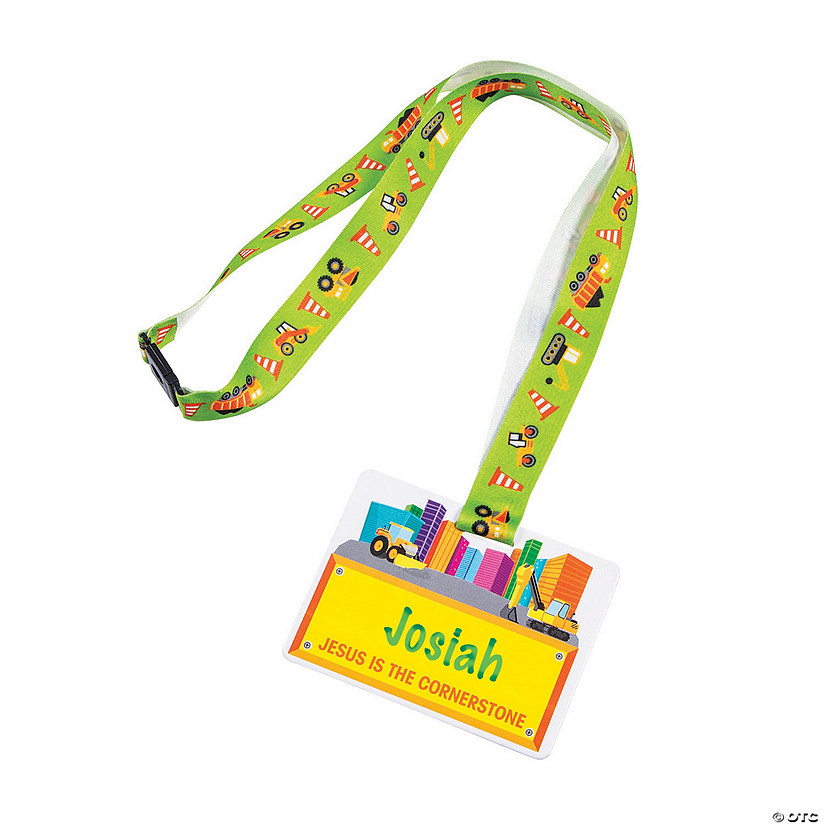 Construction VBS Breakaway Lanyards - 12 Pc. Image