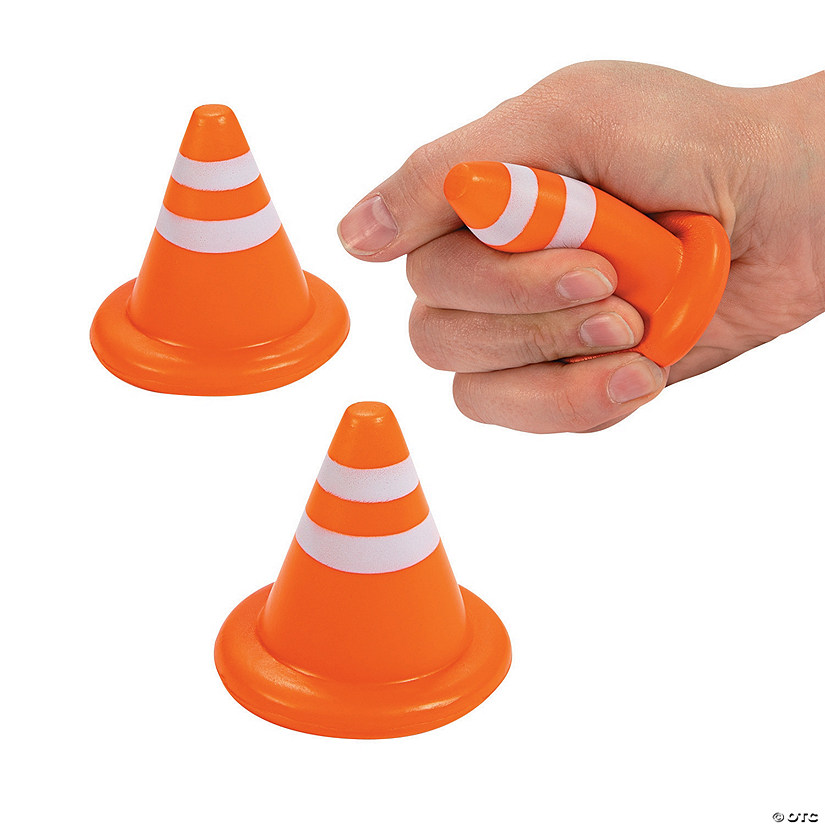 Construction VBS Cone Stress Toys Oriental Trading