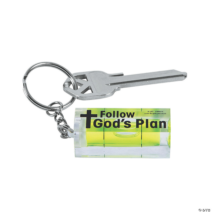 Construction VBS Level Toy Keychains - 12 Pc. Image