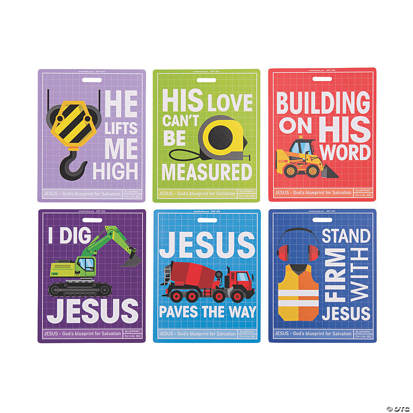 Construction VBS Photo Cards - 12 Pc. Image