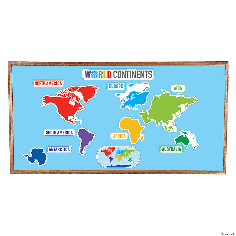 Continent Mini Bulletin Board Set - Less Than Perfect Image