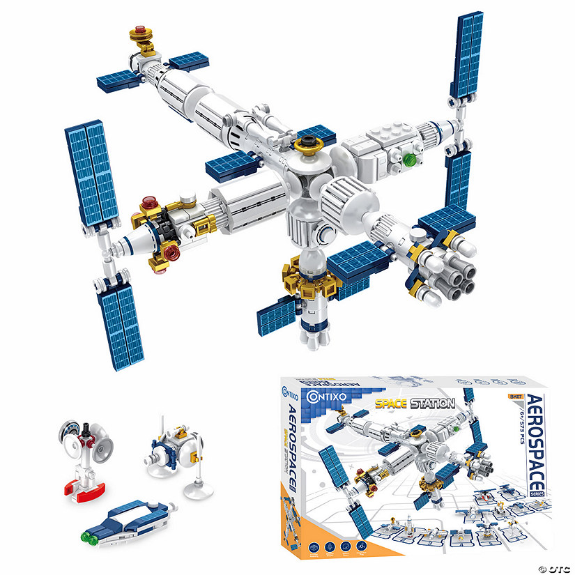 Contixo BK07 Aerospace Series Space Station Building Block Set, 573 Pieces Image
