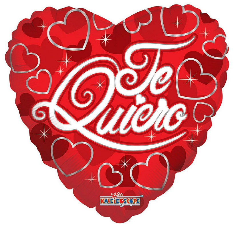 Conver USA - 18" - Red - Heart Balloon Image