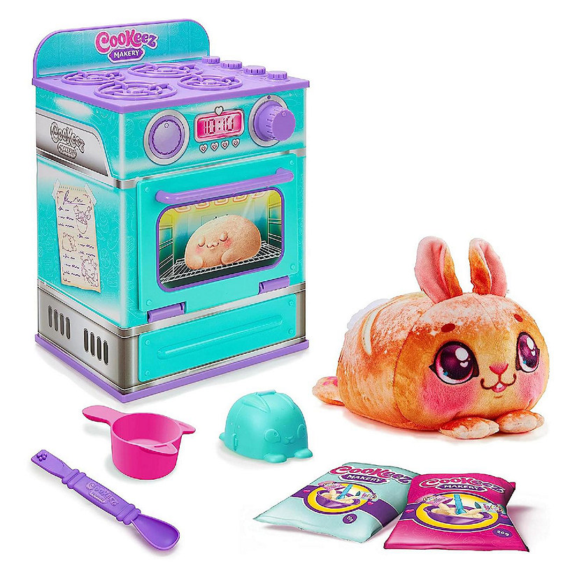 Cookeez Makery Oven Mix and Make Plush Playset  Bread Image