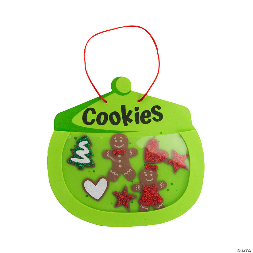 Cookie Jar Ornament Craft Kit - Makes 12 Image