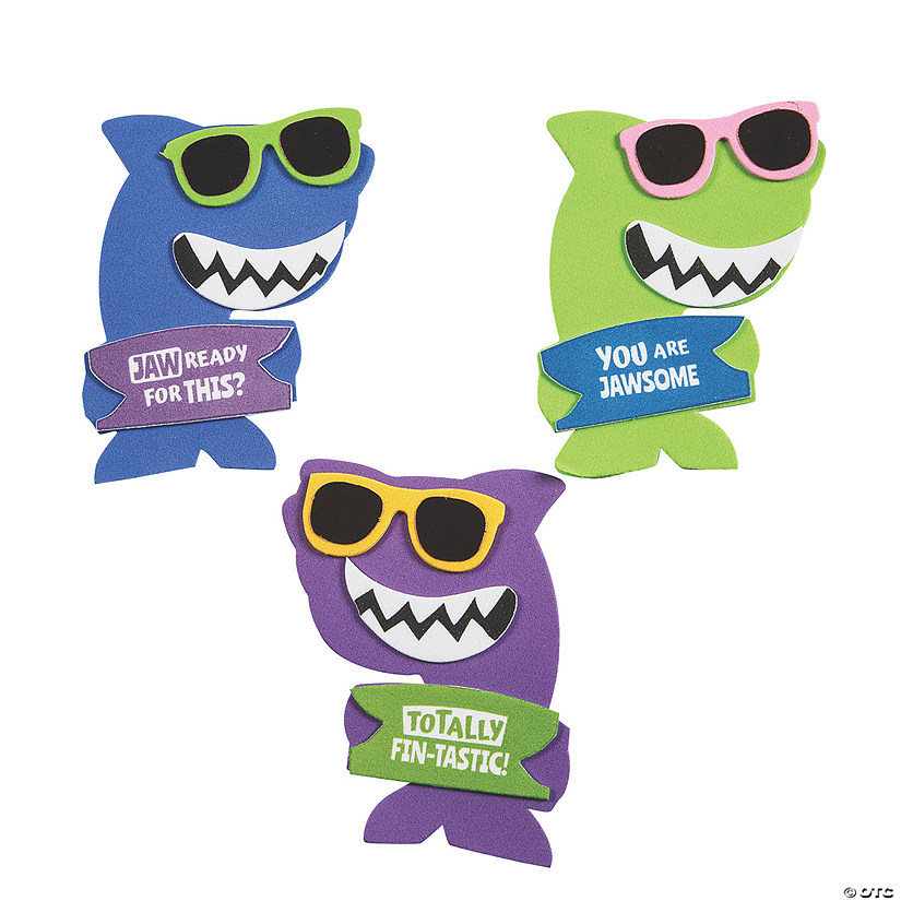 Cool Shark Magnet Craft Kit - Makes 12 Image
