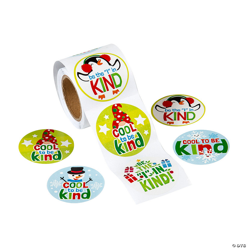 Cool To Be Kind Sticker Roll - 100 Pc. Image
