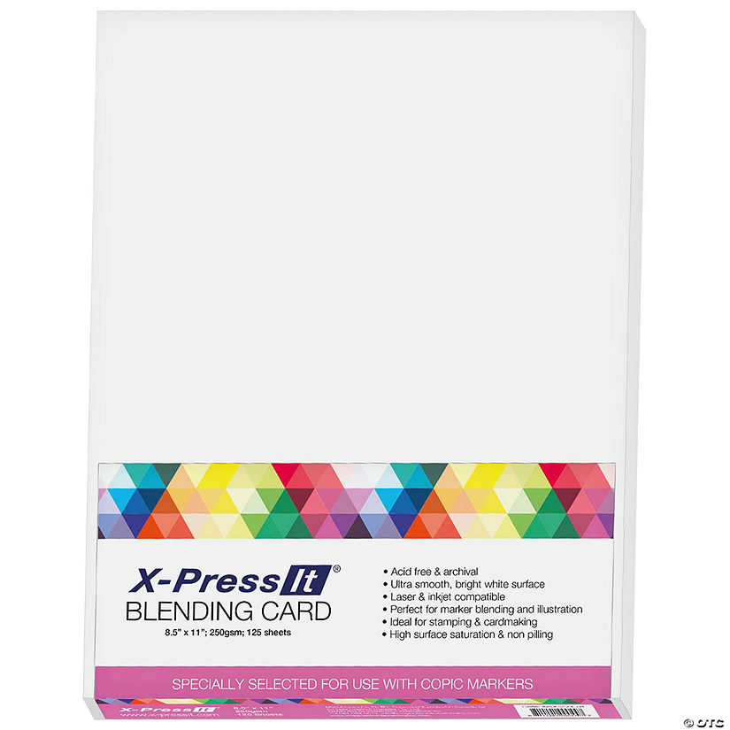 Copic Markers-X-Press It Blending Card Image