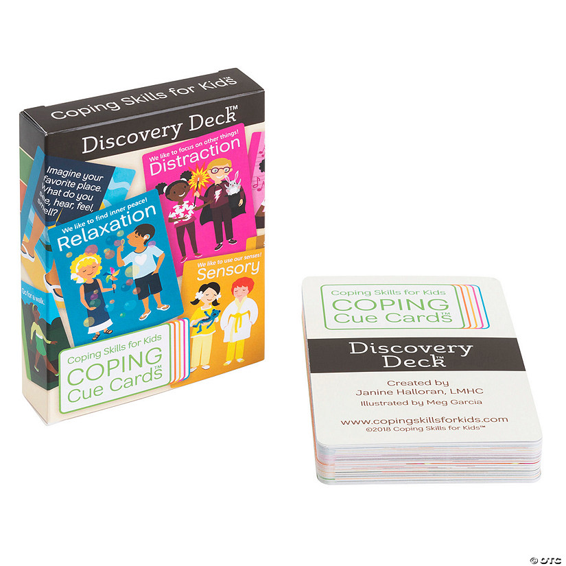 Coping Skills for Kids Coping Cue Cards Discovery Deck Image