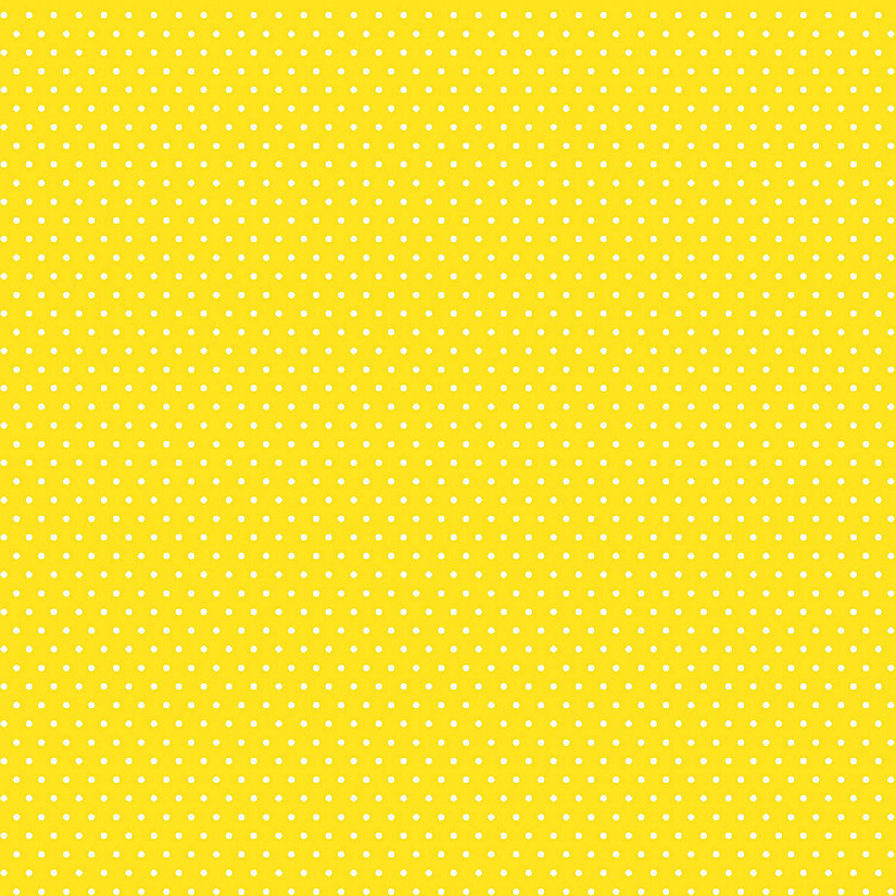 Core'dinations Core Basics Patterned Cardstock 12"X12"-Yellow Small Dot Image