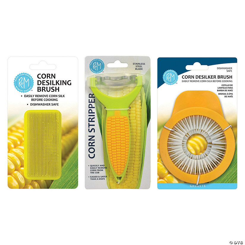 Corn Stripper and Desilking Bundle 3 Piece Set Image