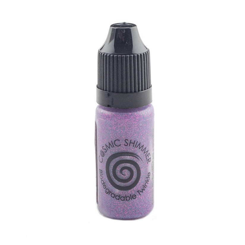 Cosmic Shimmer  Biodegradable Glitter Twinkles 10ml - Raspberry Dazzle Image