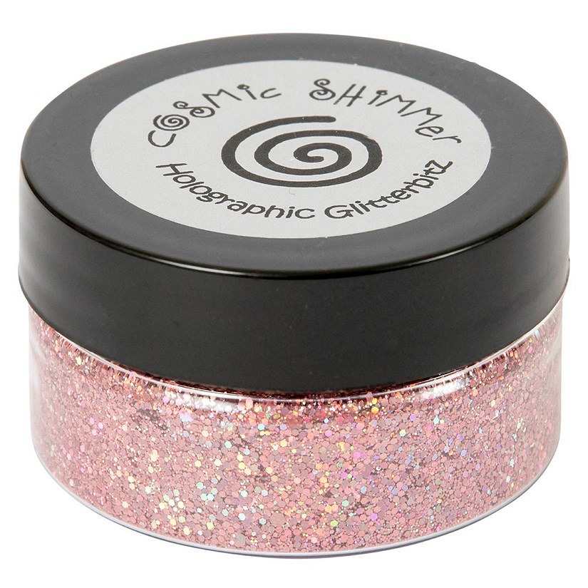 Cosmic Shimmer  Holographic Glitterbitz - Blush Haze Image