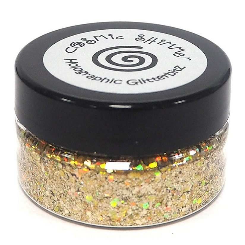 Cosmic Shimmer  Holographic Glitterbitz - Golden Haze Image