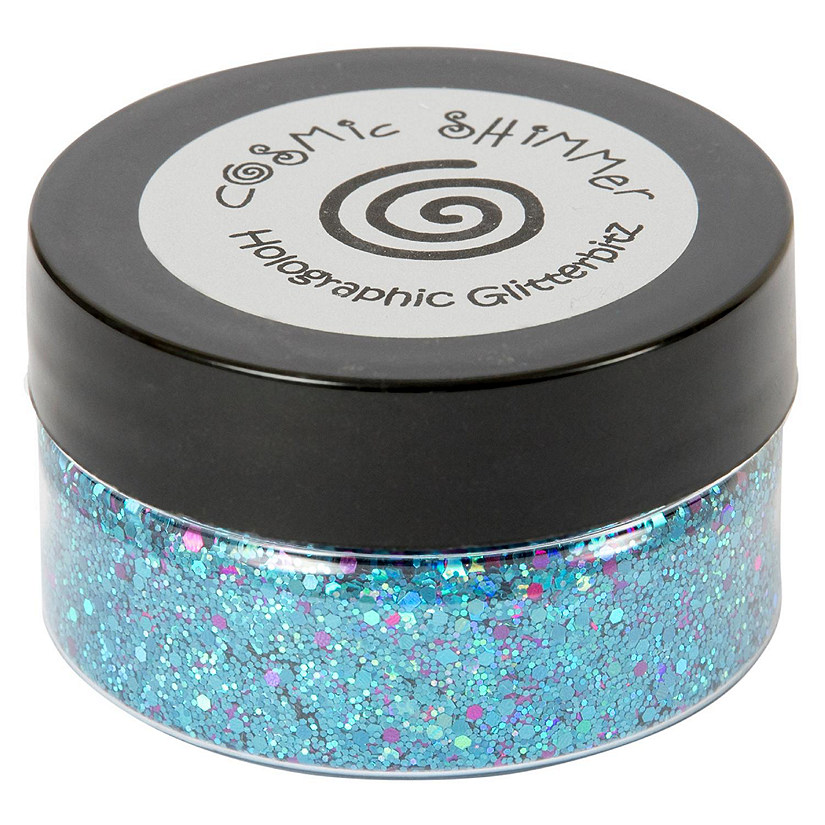 Cosmic Shimmer  Holographic Glitterbitz - Teal Haze Image