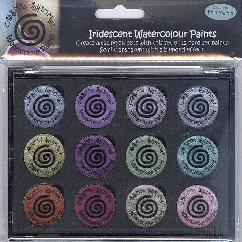 Cosmic Shimmer Iridescent Watercolour Pallet set   Chic  Frosted Image