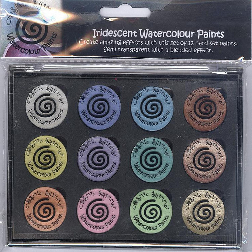 Cosmic Shimmer Iridescent Watercolour Pallet set   Perfect Pastels Image