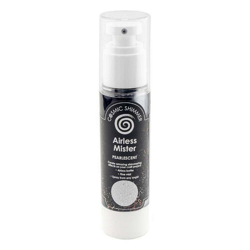 Cosmic Shimmer Pearlescent Airless Misters 50ml  Silver Moondust Image