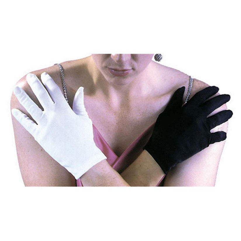 Costumes For All Occasions FW9072BK Gloves Black Image