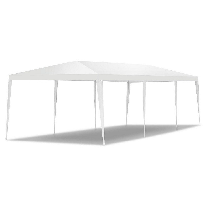 Costway 10'x30' Party Wedding Outdoor Patio Tent Canopy Heavy duty Gazebo Pavilion Event Image