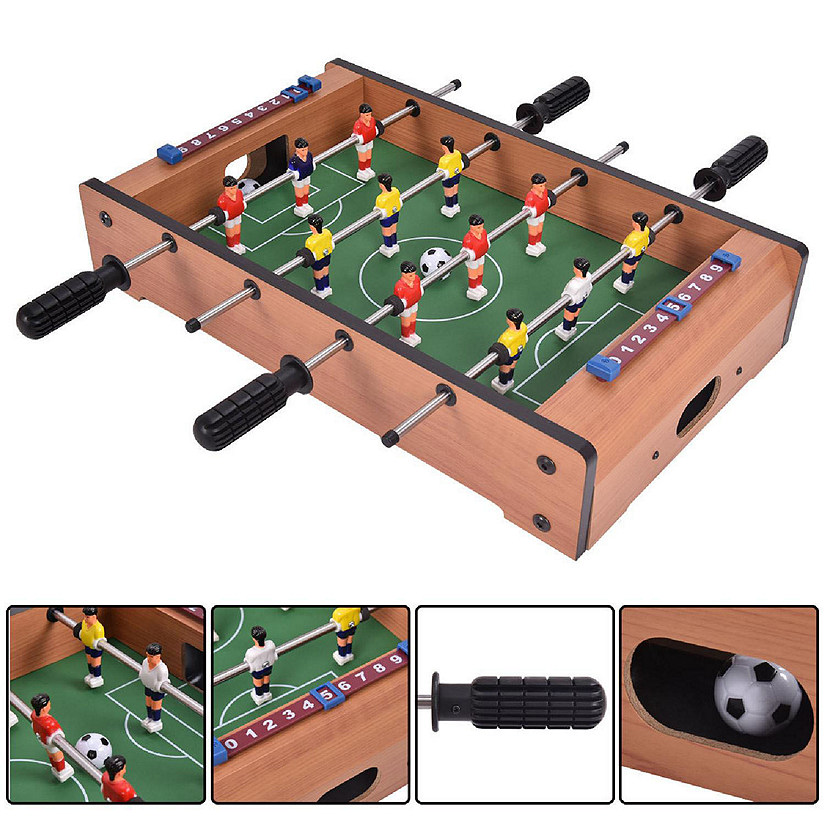 Costway 20'' Foosball Table Competition Game Soccer Arcade Sized Football Sports Indoor Image