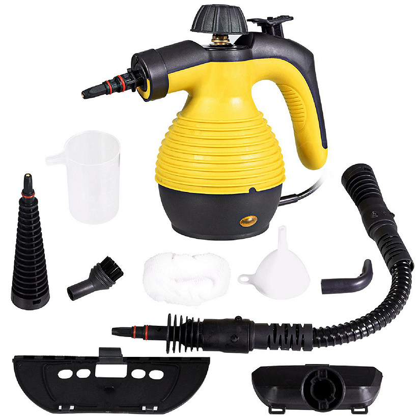 Costway Multifunction Portable Steamer Household Steam Cleaner 1050W W/Attachments Image