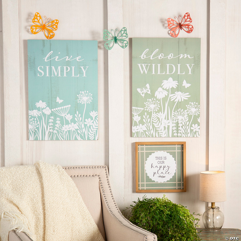 Cottagecore Wall Decor Kit 6 Pc. Oriental Trading