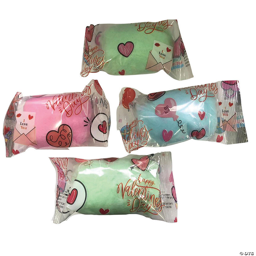 Cotton Candy Valentine Exchanges for 24 Image