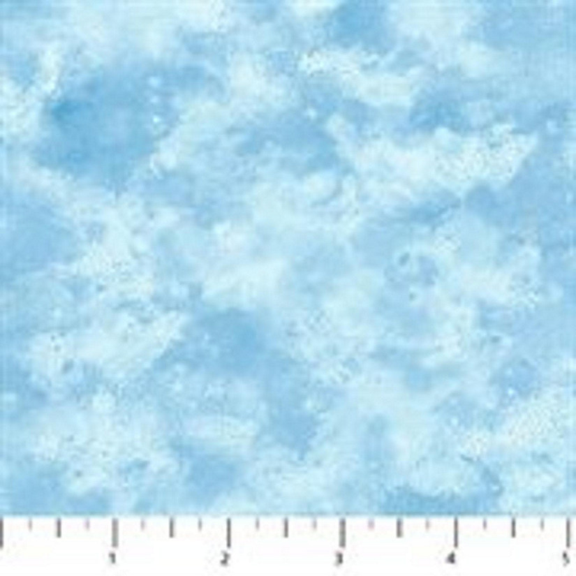 Country Paradise-Small Clouds 23072 42 Blue,Cotton Fabric,Sold by the Yard,No... Image