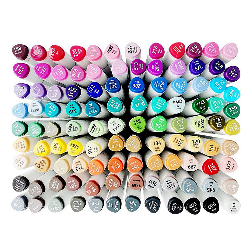 24pc Twin Tip Alcohol-based Markers